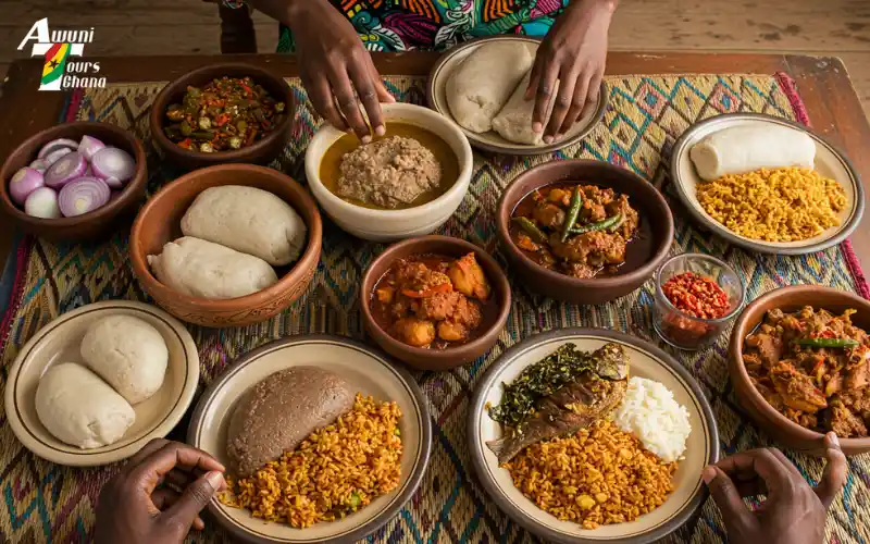 Ghanaian Cuisine Guide: What Tourists Should Know About Ghana Food 3 Meals Often Include a Starch + Soup or Stew.