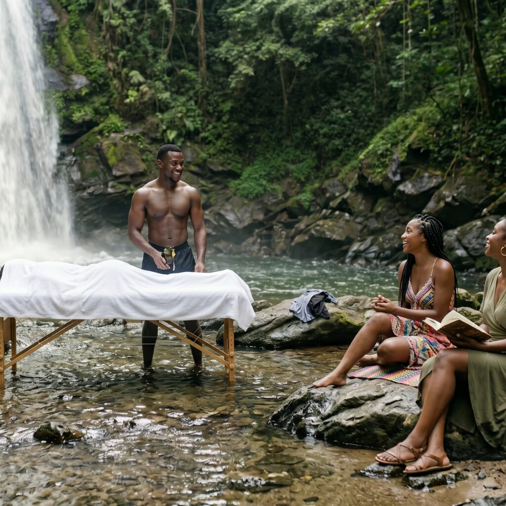 WATERFALL MASSAGE