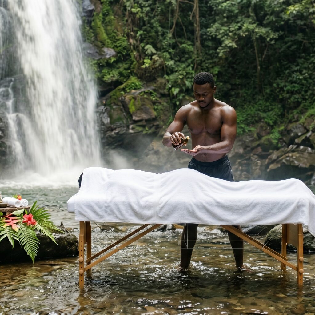WATERFALL MASSAGE