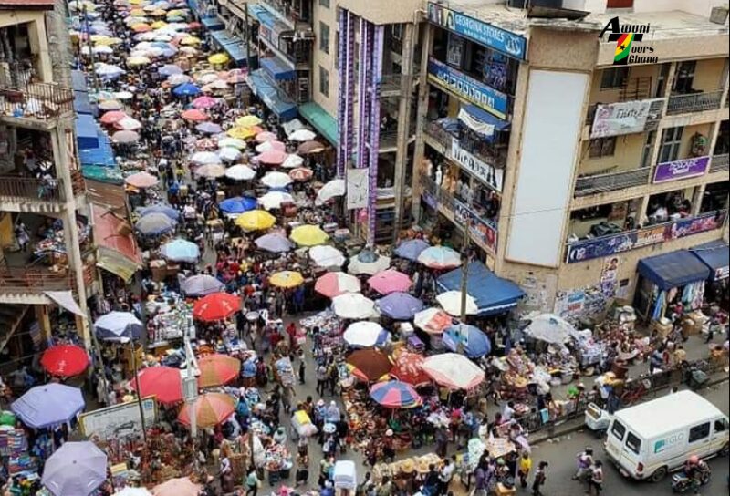 Accra Ghana Makola Market